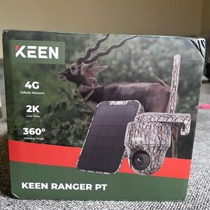 Keen Ranger PT Camouflage 4G Camera + Solar Panel